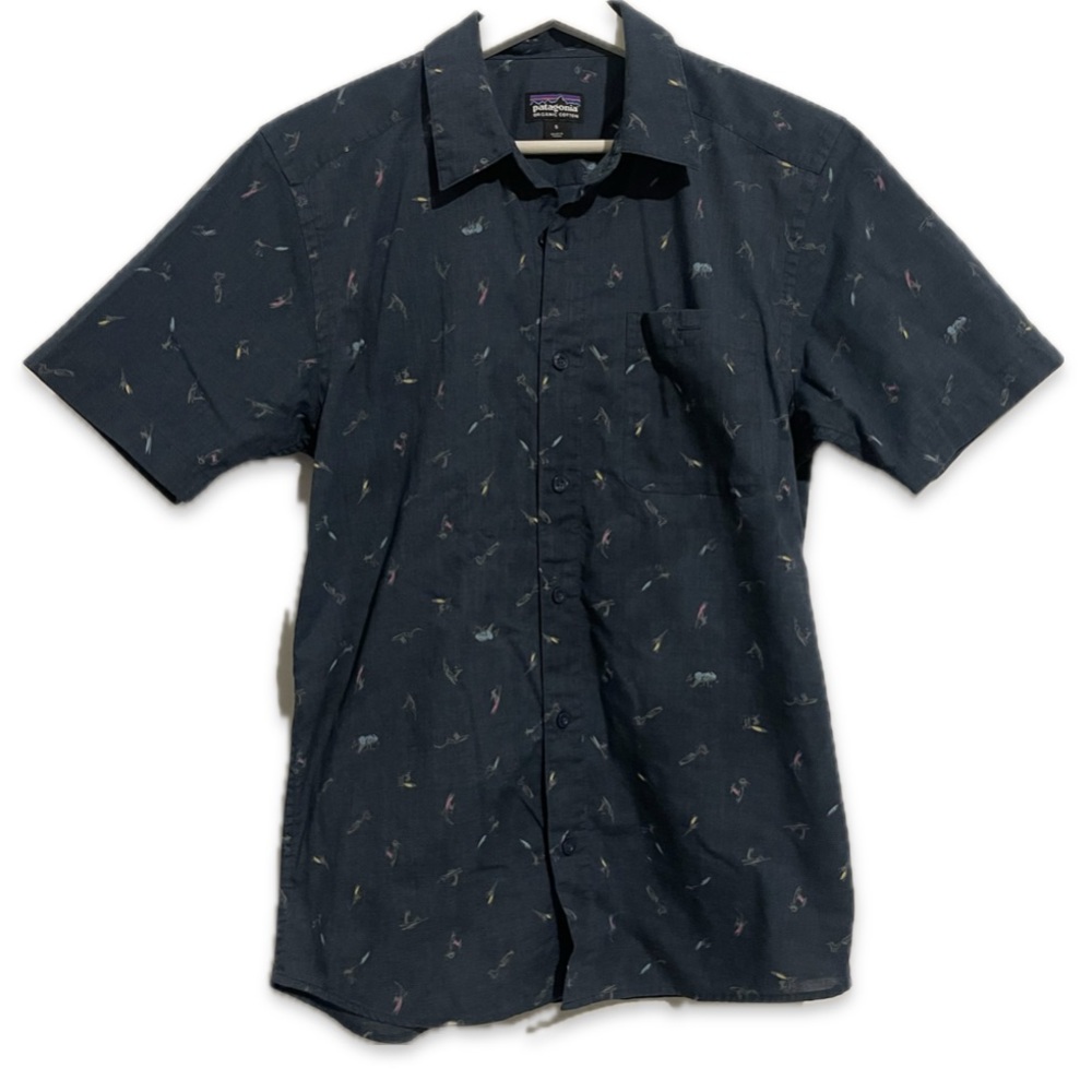 Men's Navy Blue Patagonia Shirt Size S